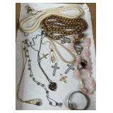 Crucifixes & Costume Jewelry
