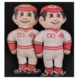 Pair of Vintage Reds Sandy Dolls