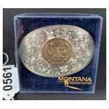 Montana Silversmiths Belt Buckle