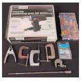 Soldering Gun Kit and Clamps