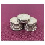 (24) Silver Quarter Dollars