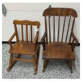 (2) Child Rocking Chairs
