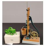 Metal Tractor and Water Pump Replica