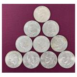 (10) Eisenhower Dollars