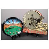 (2) Football Clocks