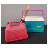 Igloo Lunchbox and Gas Can