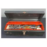 Metal Tool Box & Contents
