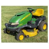 John Deere SST16 Riding Lawn Mower With Spin-Steer Technology, 42” Mower Deck, & 16 HP Engine