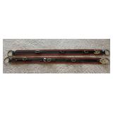 Leather Saddle Cinch Straps
