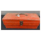 Red Toolbox with Contents
