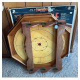 Gun Rack & Crokinole Game Boards