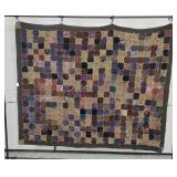 Tapestry Knotted Patchwork Quilt