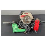 Circular Saw and Grinder (Electric)