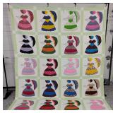 Parasol Girl Patchwork Quilt