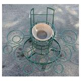 Rolling Potted Plant Stand