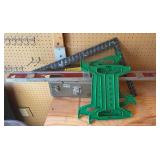 Tool Box with Level, Cord Wraps, & Tools