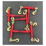 (5) 3/8" - 1/2" Ratchet Type Chain Binders