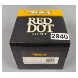 BSA 50mm Shadow Black Red Dot Sight
