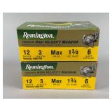 Remington 12 Ga. 3” 6 Shot Turkey Loads (2 Boxes)