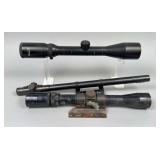 (3) Assorted Gun Scopes