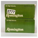 Remington High Velocity 22 Long Rifle , 1000 Cartridges