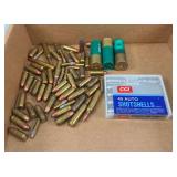 CCI 45 Auto Shot Shells & Bag of Assorted Size & Caliber Ammunition