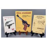 (3) High Standard Pistol & Revolver Books