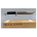 Buck Fixed Blade Model 120 Knife & Leather Sheath