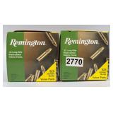 Remington .22 Cal Long Rifle Brass Plated Hollow Point, 1050 Rounds
