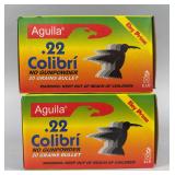 Aquila .22 Cal 20 GR no Gun Powder , 1000 Count