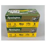 Remington 12 Ga. 3” 6 Shot Turkey Loads (2 Boxes)