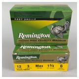Remington 12 Ga. 3” 6 Shot Turkey Loads (2 Boxes)