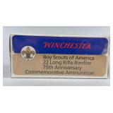 Winchester Boy Scout Of America 22 LR RimFire 75th Anniversary Commemorative Ammunition, 500 Rounds