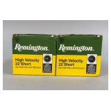 Remington High Velocity 22 Short, 1000 Bullets