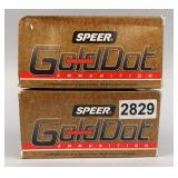 Speer GoldDot 9mm Luger 124 Gr. GDHP, 100 Count