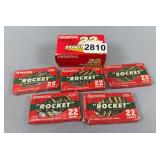 Federal 22 Magnum, 16 Count, & Remington “Rocket”22 Shorts, 62 Count