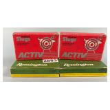 Remington & ACTIV 12 Ga. Slugs (4 Boxes)