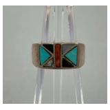 Native Style Sterling Size 10 Ring
