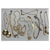 Gold Colored Necklaces & Earrings