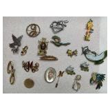 Assortment of Broaches