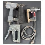 Craftsman Air Finishing Nailer, Electric Staple Gun, & Regular Staple Gun