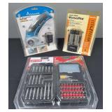 Altocraft 3.6 Volt Cordless Cutter, Craftsman Driver Set, & Misc. Tools