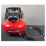 Porter Cable 150 PSI 6 Gal. Pancake Air Compressor & Air Hose