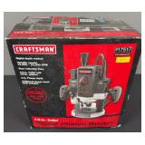 Craftsman 1/2” Collet Digital Plunge Router