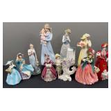 Home Interior & Assorted Porcelain Dolls