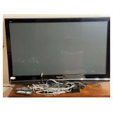 Panasonic Flat Screen TV With Remotes & Cords