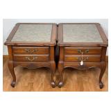 Pair of Wooden Side tables