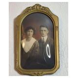Vintage Couple Framed Photo