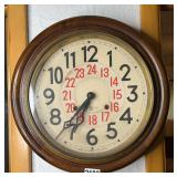 Vintage Wooden Wall Clock