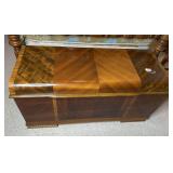 Wooden Waterfall Style Chest